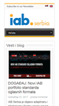 Mobile Screenshot of iab.rs