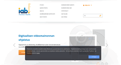 Desktop Screenshot of iab.fi