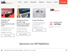 Tablet Screenshot of iab.nl