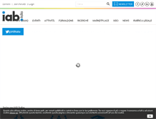 Tablet Screenshot of iab.it